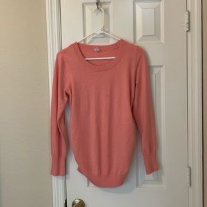 Pink Long Sleeved Maternity